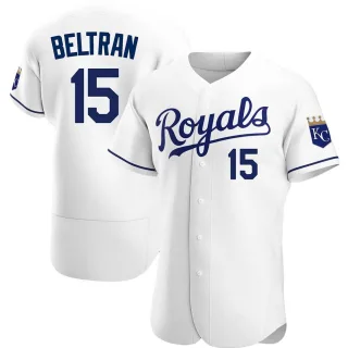 Authentic Men's Carlos Beltran Kansas City Royals Home Jersey - White