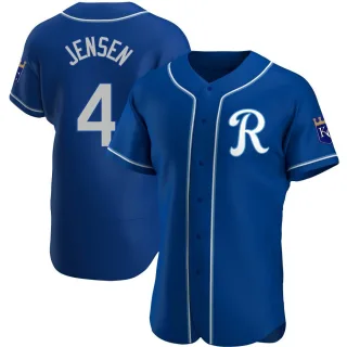 Authentic Men's Carter Jensen Kansas City Royals Alternate Jersey - Royal